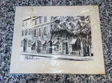 Catfish Row located in old Charleston, South Carolina Robert’s Sketch Drawing picture
