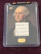2023 President GEORGE WASHINGTON AUTHENTIC HANDWRITING RELIC picture