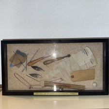 Collectible Vintage Sewing Shadow Box By Nan O Neill Singed For Walter Norbland. picture