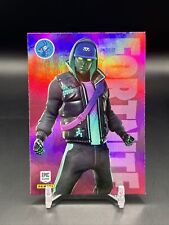 2021 Panini Fortnite Series 3 Cryptic Rare Outfit SP Purple Holo Foil #42 picture