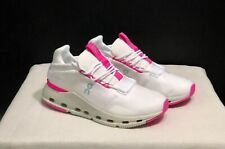 NEW On Cloud Cloudnova Men's and Women's Unisex Running Shoes White Pink Peach  picture