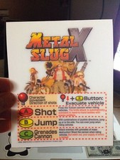 Metal Slug X Mini Neo Geo Arcade Marquee picture