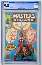 MASTERS OF THE UNIVERSE #1 ◉ CGC 9.8 💥 NEWSSTAND * 1986 HE-MAN * NEW CASE  🔥 picture