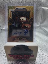 2025 Pixar Gold Tow-Mater Autograph Cars Larry the Cable Guy Auto Rare picture