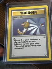 Pokemon Scoop Up 78/102 Base Set Unlimited Rare Trainer WOTC 1999 LP picture