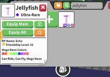 Mega Jellyfish RF- Adopt Me Pet picture