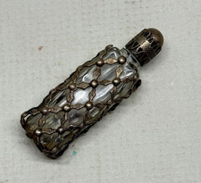 Antique Victorian Sterling Silver Miniature Perfume Bottle picture
