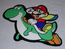 VINTAGE MARIO BROTHERS SUPER NINTENDO W/ YOSHI 12