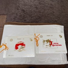2 “Japan Adventure” Books Lansing Community College 1987 & 1988,Tie Bound White picture