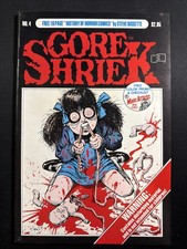 Gore Shriek #4 1988 Greg Capullo Fantaco 1st Print Fine *A2 picture