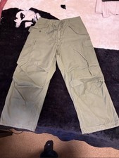 Vintage 1978 US Army M-65 Field Trousers Cargo Pants Medium Short picture
