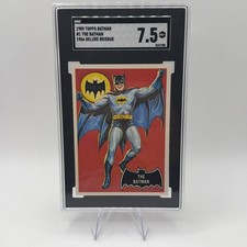 1989 Topps Batman Deluxe 1966 Reissue #1 The Batman SGC 7.5 picture