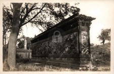 Beijing Peking China Ornate Tomb Cemetery RPPC Photo Postcard COPY picture