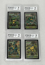 2003 Fleer Teenage Mutant Ninja Turtles Promo Card Set Graded PSCG 9 Mint TMNT picture