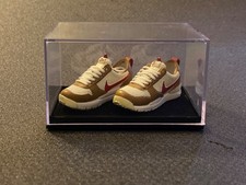 Tom Sachs Mars Yard 2.0 Mini Shoes Approx 5cm + Display Case Mini Shoes + Display Case picture