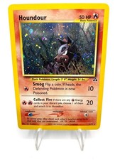 Pokemon Card Houndour 5/75 Set Neo Discovery Holo Vintage Near Mint ENG picture
