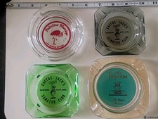 Good Vintage Las Vegas Ashtray Lot Of 12 Glass Old Casino Strip Mabel's Whorehou picture