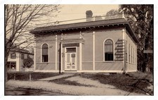 Roslindale Massachusetts 1900s Public Library Branch Standard Postcard picture