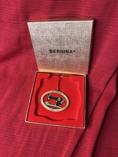 BERNINA 117 Sewing Machine Decorative Ornament 2001 Christmas Tree Vintage W Box picture