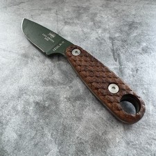 Dragonscale handles scales compatible with ESEE Izula II (Izula 2) knife Walnut picture