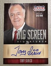 Tony Sirico The Sopranos Big Screen Signatures Autograph Signed Card Panini picture