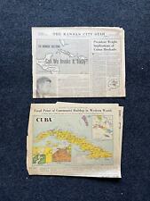 1962 Cold War Cuban Missile Crisis - Russian Warships Travel To Cuba - US Block picture