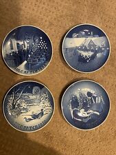 Set of Copenhagen Porcelain plates; 1968-1979 picture