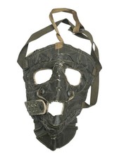 Rare Vtg 1940's WWII United States Navy Cold Weather Bazooka Gunner's Face Mask picture