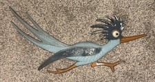 RARE Vtg 1969 Sexton USA Road Runner Wall Decor Plaque MCM Southwestern picture