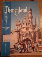Disneyland A Complete Guide to 1956 book w/ map Jungle Cruise Adventureland RARE picture