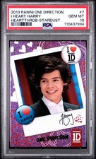 2013 Panini One Direction Harry Styles Heartthrob Stardust | PSA 10 | Rookie picture