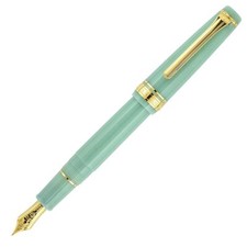 Sailor Pro Gear Slim Fountain Pen Shikiori Dragon Palace Mint Green -Medium Fine picture