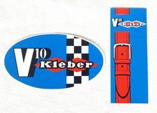 Vintage 1970's Kleber Colombes Tires V 10  Rrally Racing  NOS decal sticker NOS picture