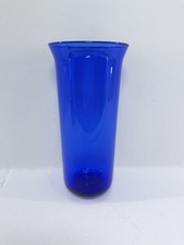 10” Cobalt Blue Glass Globe Church Sanctuary Lamp Will & Baumer WCF006S picture