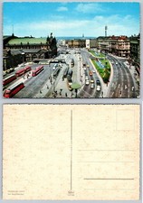Frankfurt Main Hauptbahnhof 1960s Postcard Western Germany Krüger picture