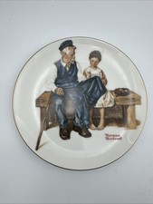 Norman Rockwell Set of 4 1982 Plates