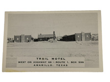 Post Card - TRAIL MOTEL AMARILLO, TEXAS 3.5