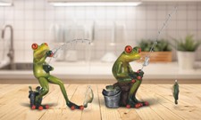 2-PC Fishing Frog 6