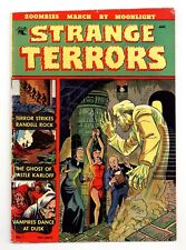Strange Terrors #1 VG 4.0 1952 picture