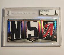 1/1 Curtis Granderson Logo Jersey Hat Patch Letter Topps Triple Threads 2011 NYY picture
