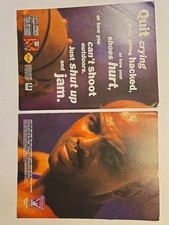 RARE Vintage 90s Basketball Video Game Magazine Ad Lot NBA Live Barkley NCAA picture