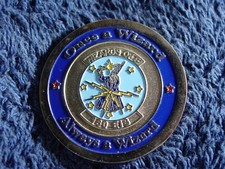 USAF 130th EIS CHALLENGE COIN ~Wizards of EI~ Engineering Installation Squadron picture