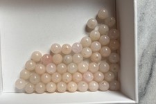 50 pcs Natural Rose Quartz Stone Round Beads  10mm C711 picture
