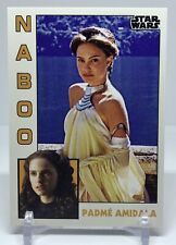 2023 Topps Throwback Thursday STAR WARS TBT Padme Amidala #14 Photo Variation SP picture