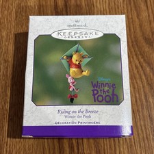 2001 Hallmark Riding on the Breeze Keepsake Ornament IOB -520-16 picture