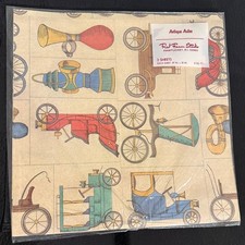 Vintage Red Farm Studio Antique Autos Wrapping Paper Gift Wrap 1 Sheet 20x29 picture