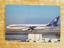 PRESIDENTIAL AIRBUS A-300-B4-203 AT LONG BEACH.VTG LIMITED POSTCARD*P10 picture