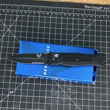 Benchmade 530SBK Pardue Axis Lock Black Combo Edge Drop Point Pocketknife picture