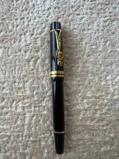 Vintage Montblanc 18k Nib Leonard Bernstein Music Note Fountain Pen picture
