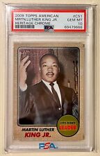 2009 Topps American Heritage Chrome Martin Luther King Jr PSA 10 GEM MINT picture